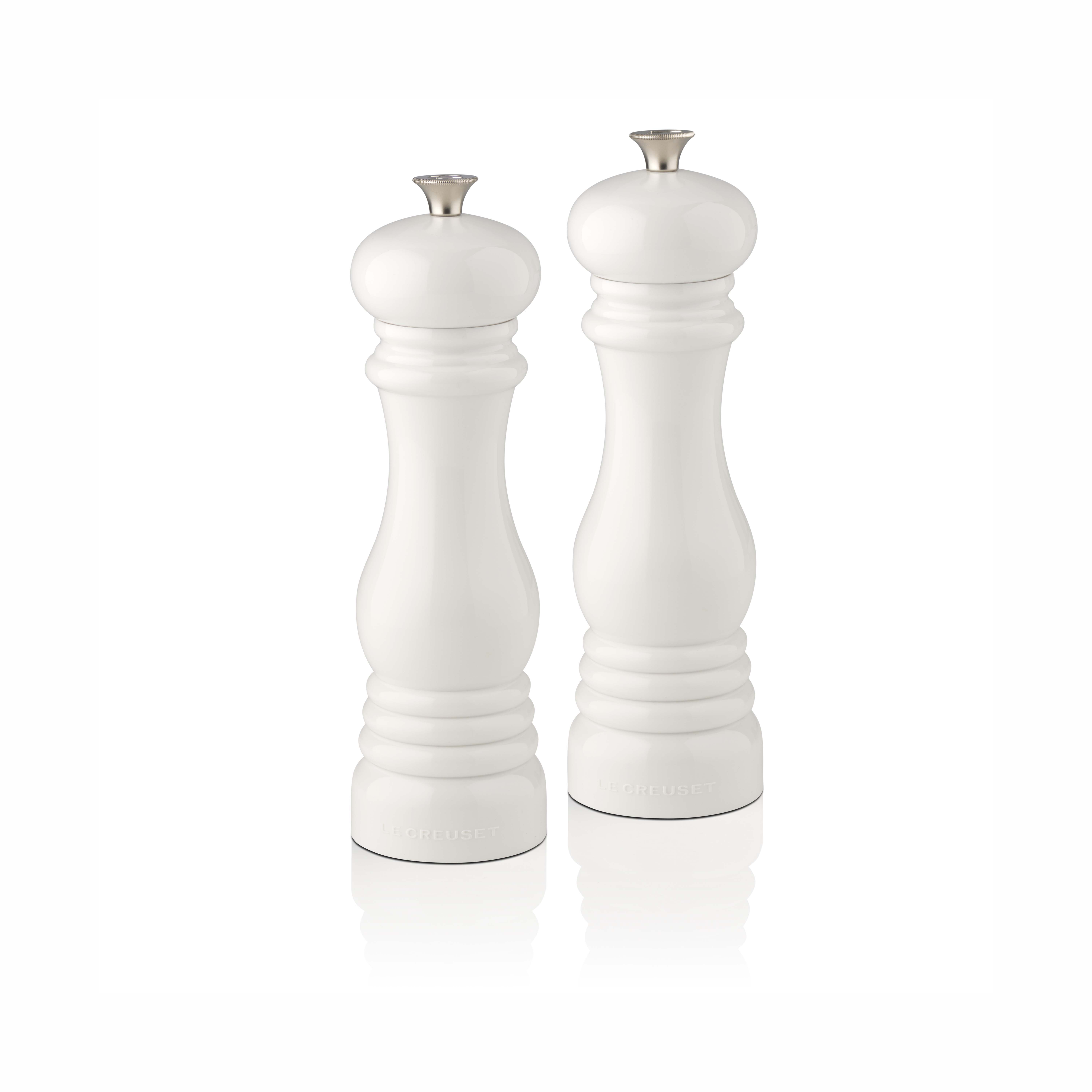 Le Creuset Classic Salt/Pepper Mill 20cm White Chef's Complements