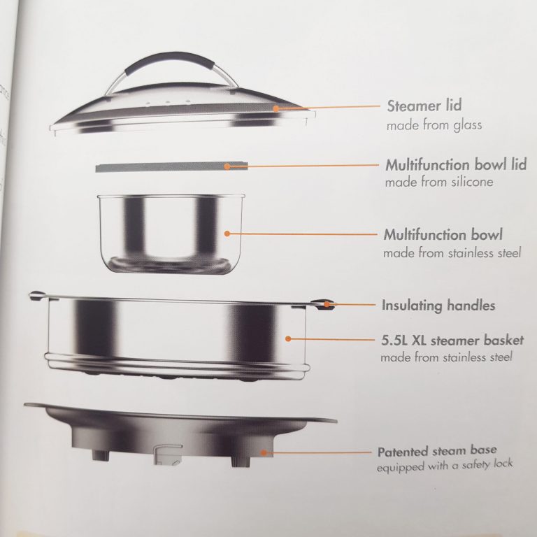 XL Steamer diagram