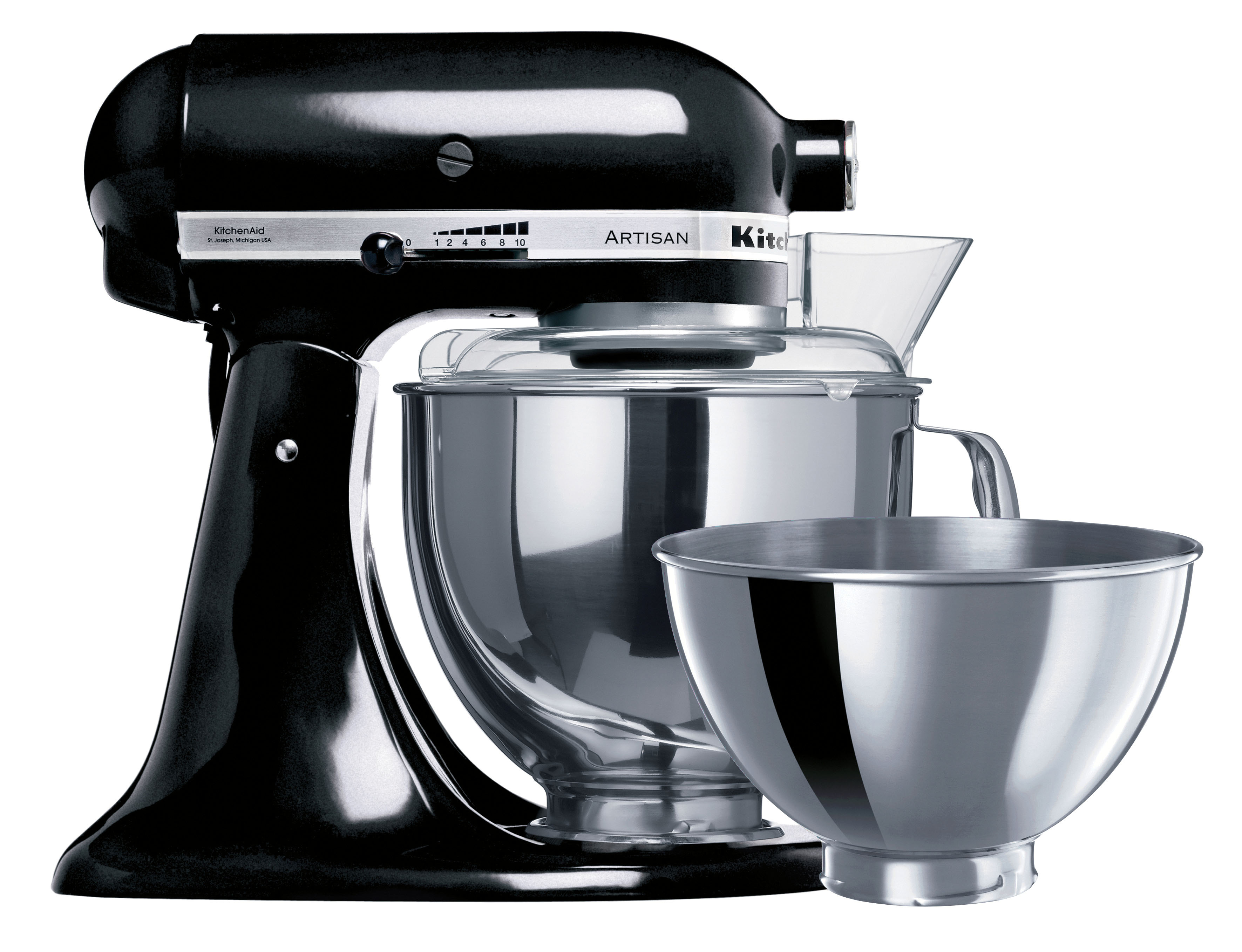 KitchenAid Artisan KSM160 Stand Mixer Onyx Black Chef's Complements