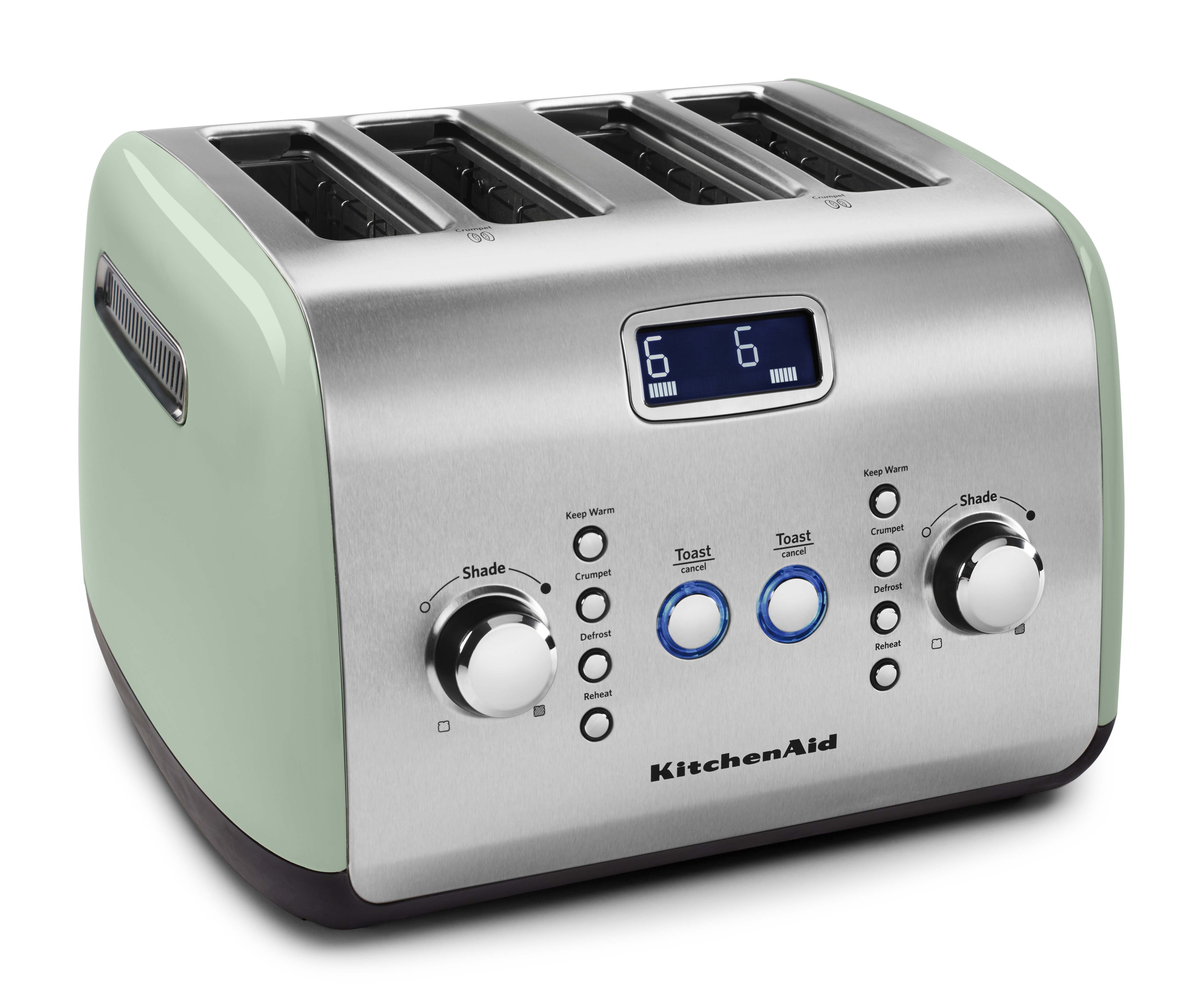 KitchenAid Artisan KMT423 4 Slice Toaster Pistachio Chef's Complements