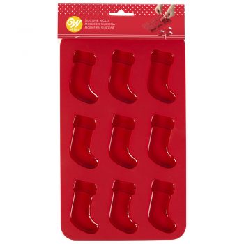 silicone stocking chocolate mould