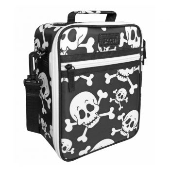 Sachi Insulated Junior Lunch Tote Skulls