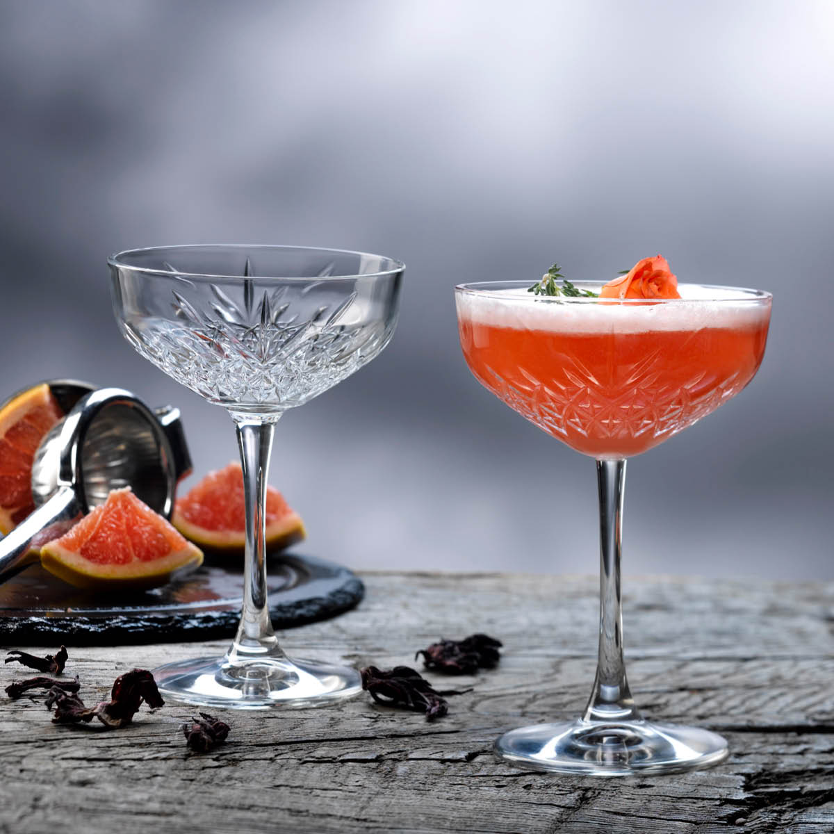 Pasabahce Timeless Champagne Saucer 255ml - Chef's Complements