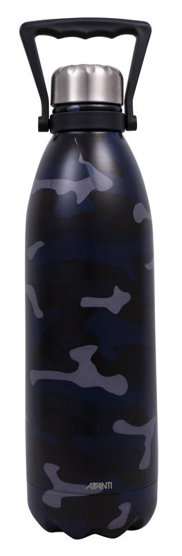 Avanti Twin Wall S/S Insulated Bottle 1.5L Camo Blue sh/18339