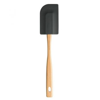 Chasseur Silicone Large Spatula with Wooden Handle Caviar sh/03533