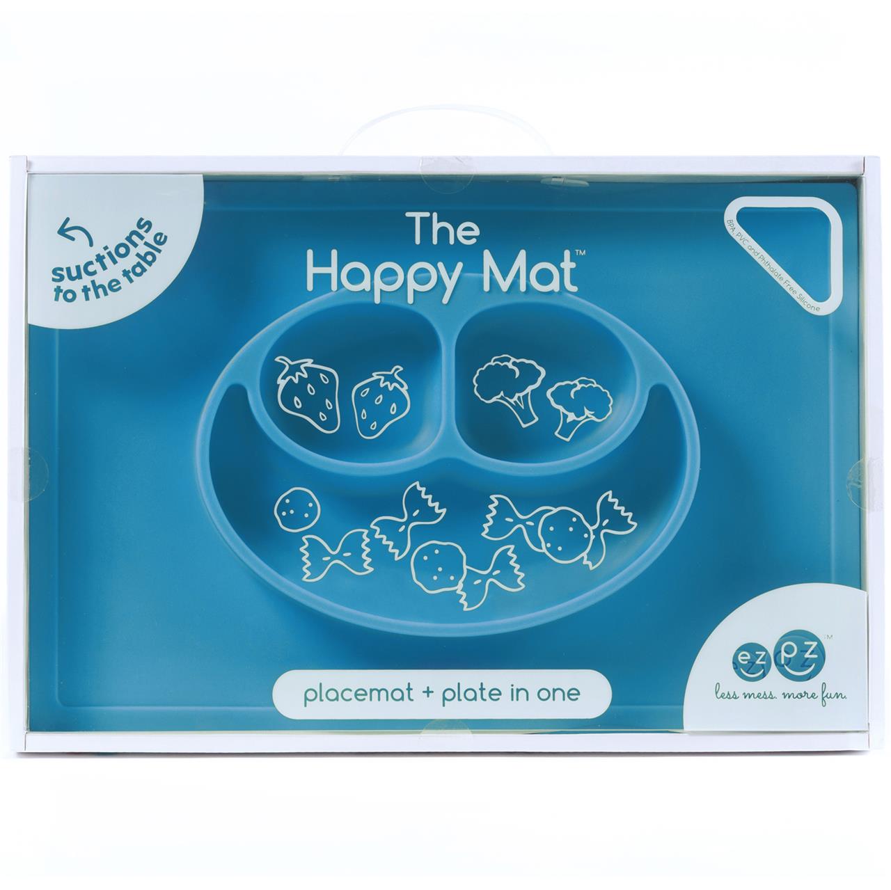ezpz The Happy Mat All in 1 Placemat and Plate (6 Colours) Chef's Complements
