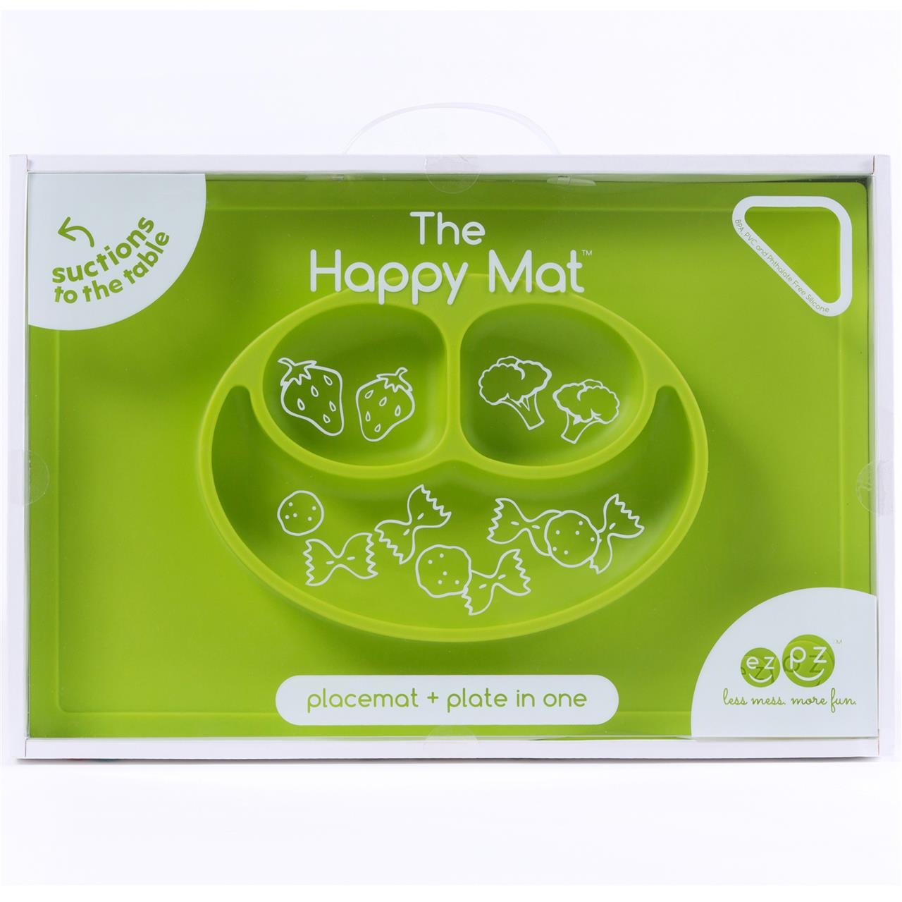 ezpz The Happy Mat All in 1 Placemat and Plate (6 Colours) Chef's Complements
