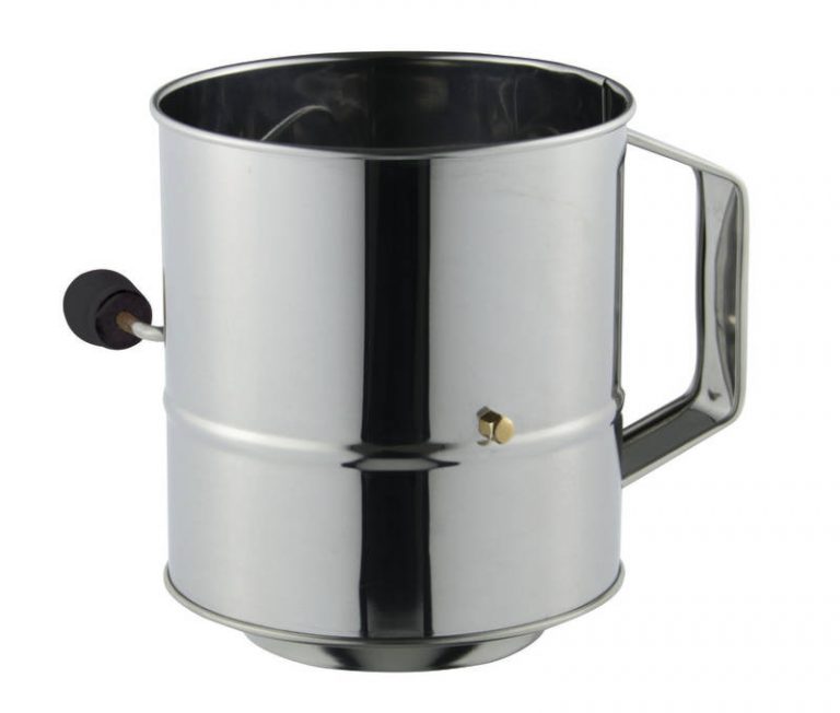 Avanti Stainless Steel Flour Sifter with Crank Handle sh/12884
