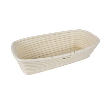 Bakemaster Proving Basket Rectangle 30x15x8cm