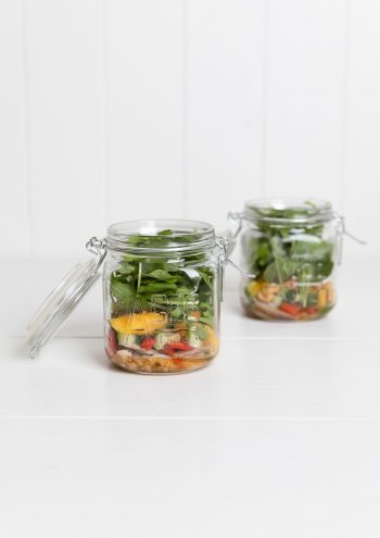 Agee Jar with Salad
