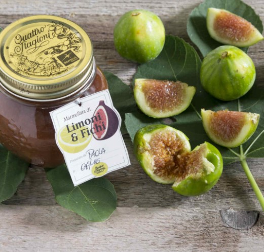Bormioli Rocco Quattro Stagioni Amphora Jars Fig and Lemon Jam