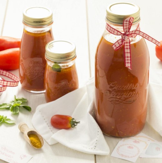 Bormioli Rocco Quattro Stagioni Bottle Tomato Sauce