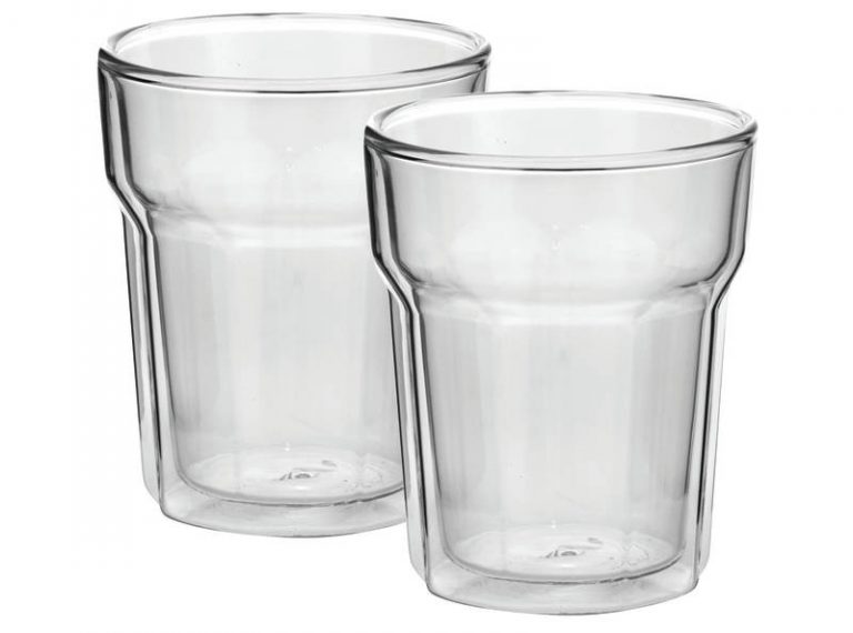 Nove Twin Wall Glass Set of 2 sh/15404