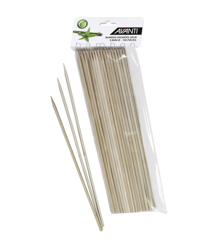 Avanti Bamboo Skewers 30cm Set of 100 sh/16690