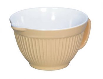 Avanti Melamine Ribbed Bowl with Handle and Pouring Lip 1L sh/16926