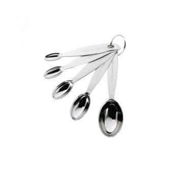 Cuisipro Stainless Steel Measuring Spoons 5 Piece sh/38850a