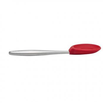 Cuisipro Silicone Piccolo Slotted Spoon Red 20cm sh/38966