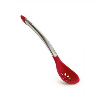 Cuisipro Red Silicone Slotted Spoon 30.5cm sh/38972