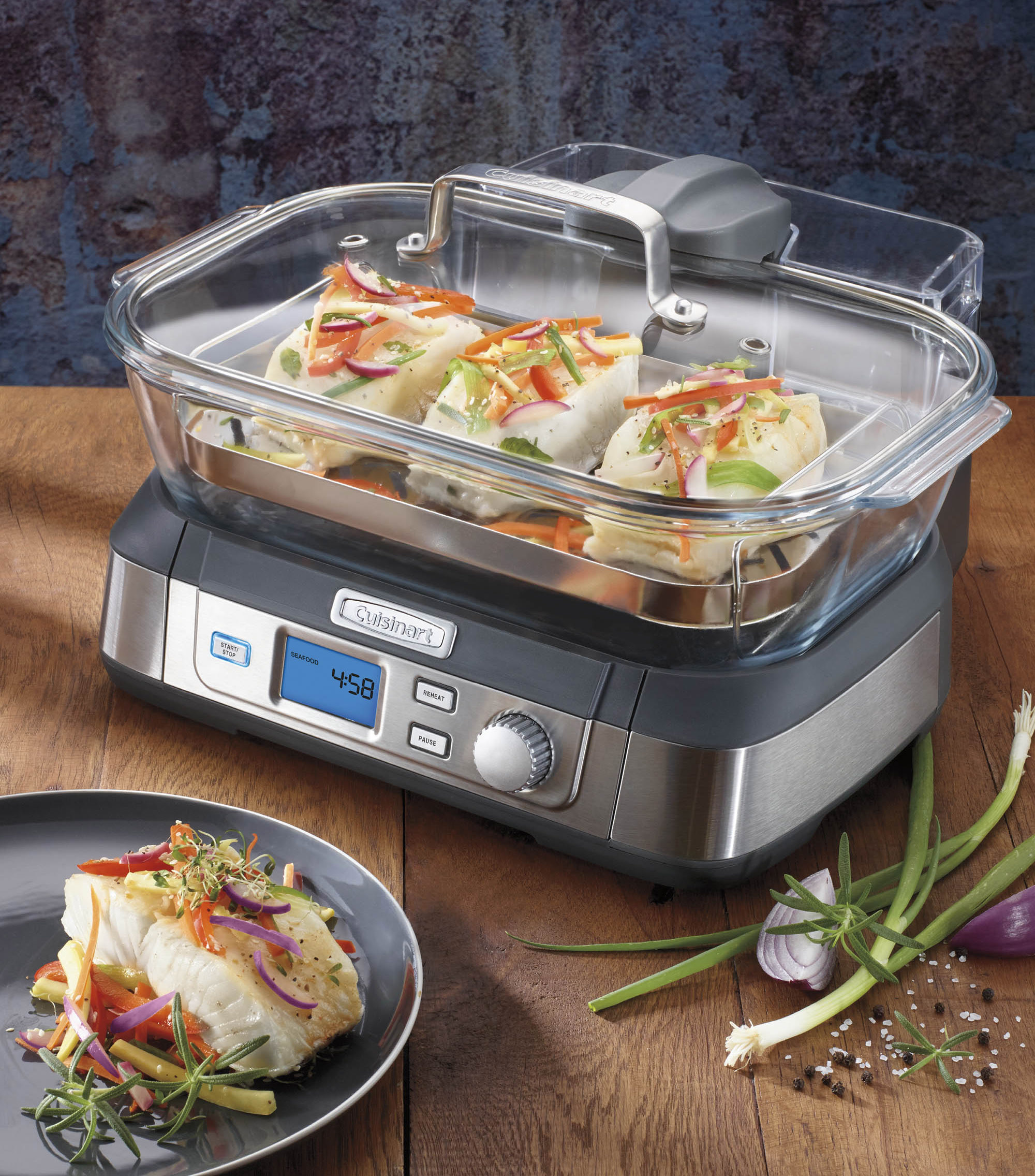Cuisinart electric discount poacher steamer
