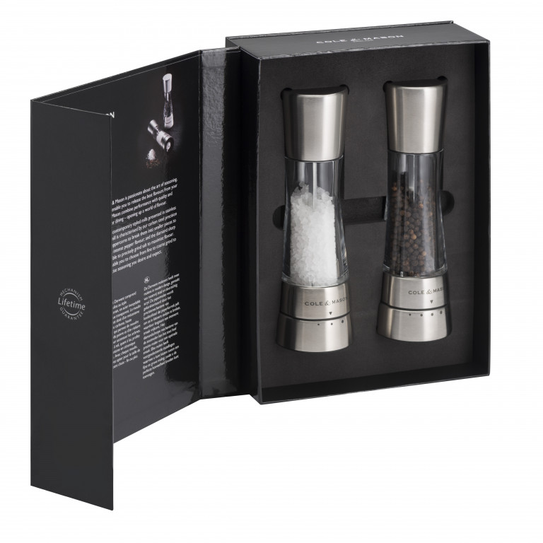 Cole & Mason Derwent Stainless Steel 19cm Mill Gift Set Product Image 2