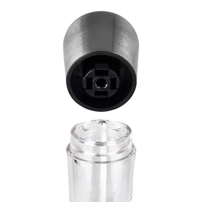 31224 – Derwent Salt and Pepper Mills – Silver & Clear