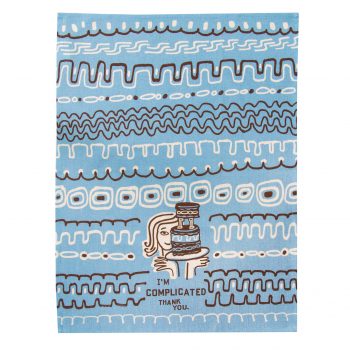 Blue Q Novelty Tea Towel 'I'm Complicated'