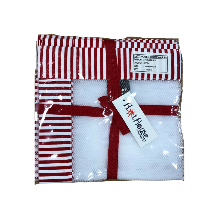 Hot House Food Cover Red Stripe