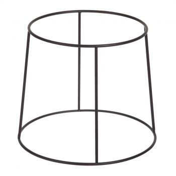 Davis & Waddell Reversible Plate Riser Round Black