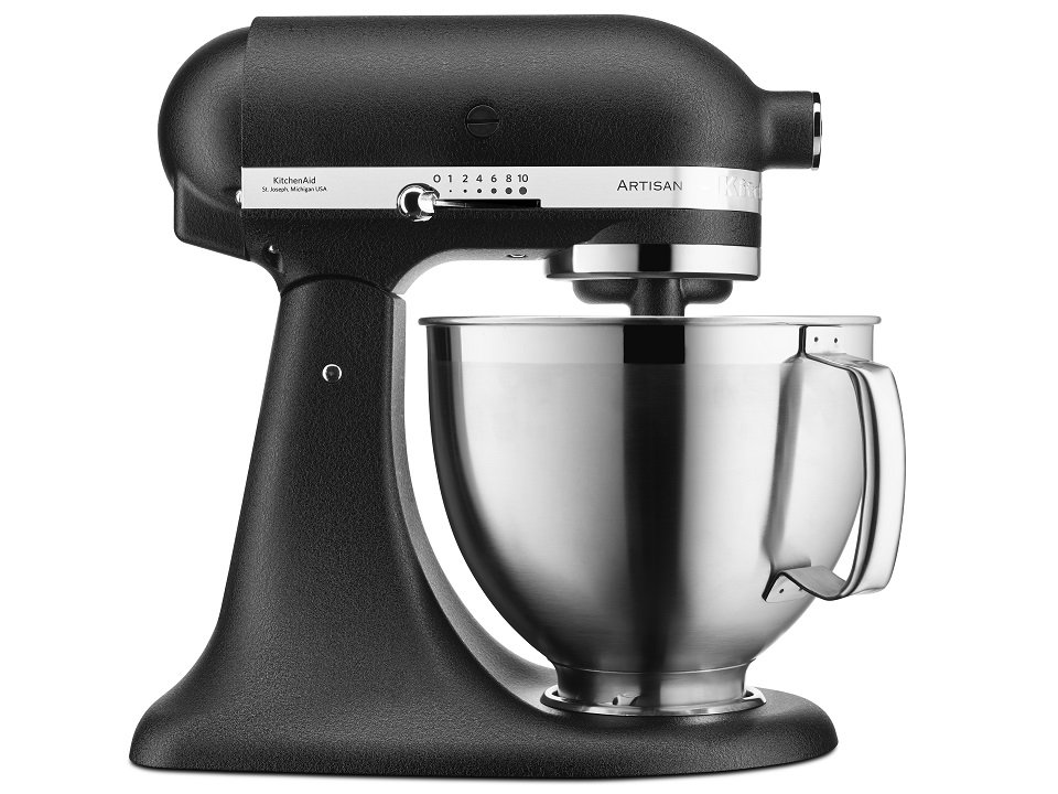KitchenAid Artisan KSM177 Stand Mixer Cast Iron Black Chef's Complements