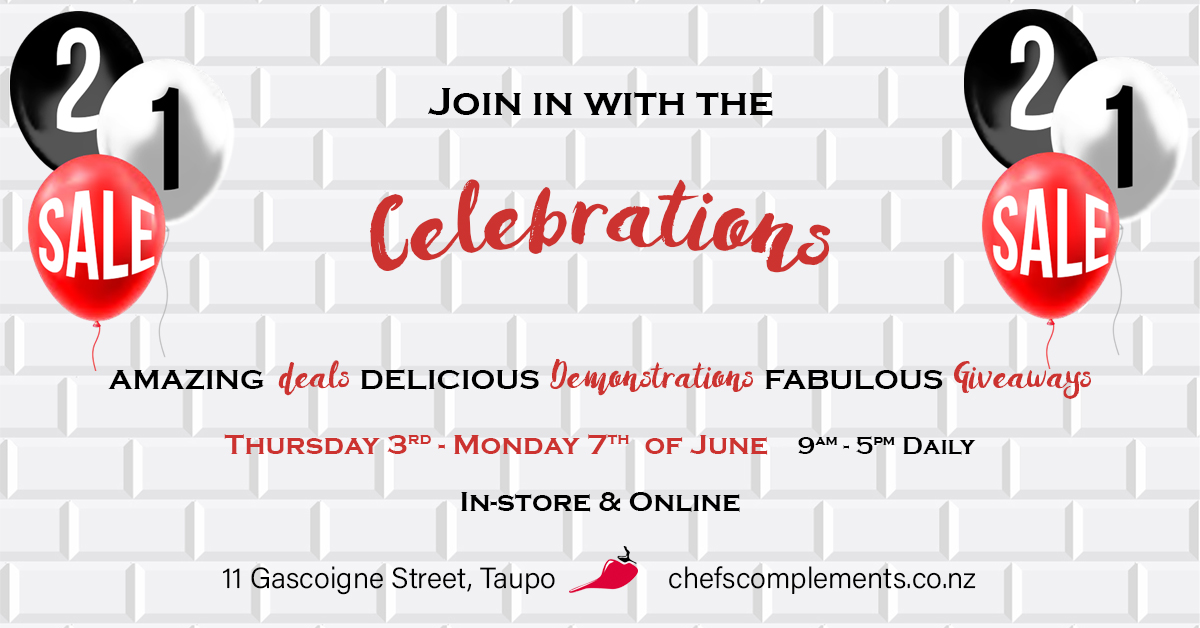 Chef’s Complements 21st Birthday Celebrations! main image