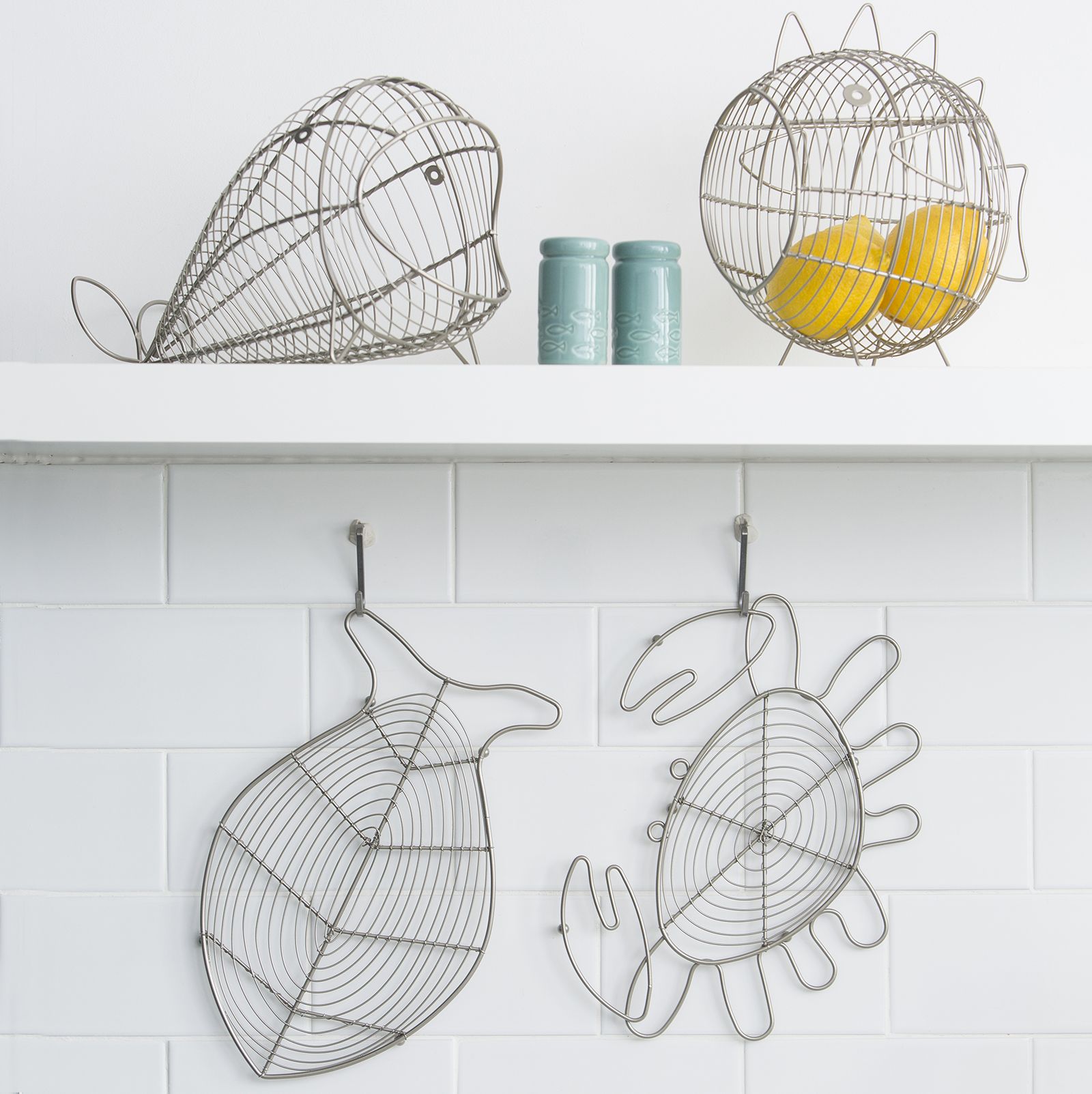 T&G Ocean Wire Crab Trivet Product Image 1