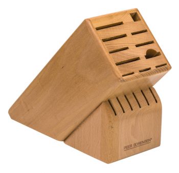 Peer Sorensen Beechwood 17 Slot Knife Block sh/74592