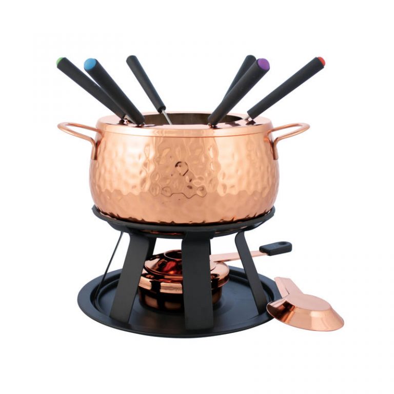 Swissmar Biel 11 Piece Copper Fondue Set sh/75840