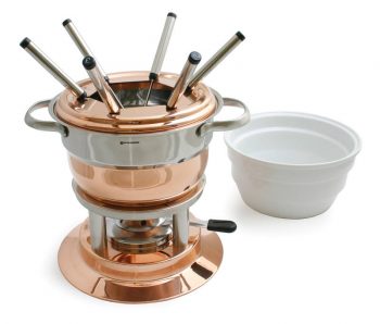 Swissmar Lausanne 11 Piece Copper Fondue Set sh/75846