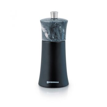 Swissmar Torre Matte Black Dark Granite Pepper Mill sh/75932