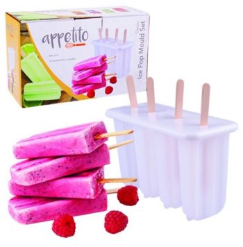 Appetito Classic Ice Pop Mould Set of 4