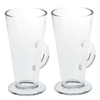 Avanti Latte Glass 240ml Set of 2