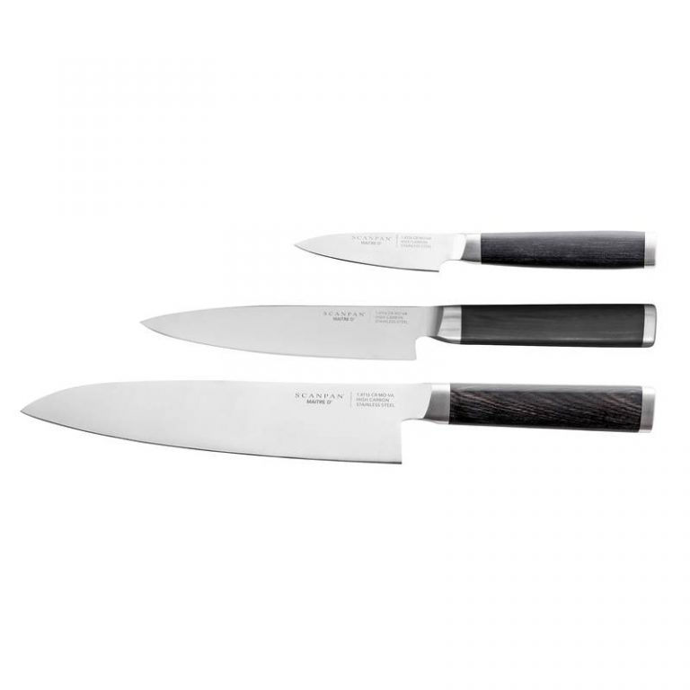 Scanpan Maitre D’ 3 Piece Chef Knife Set sh/18533