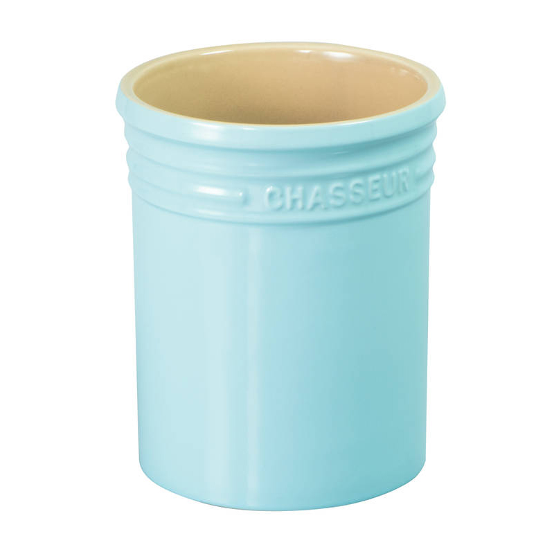 Chasseur La Cuisson Duck Egg Blue Utensil Jar sh/19203