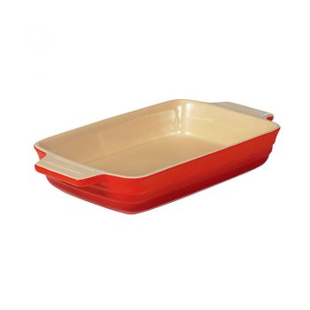 Chasseur La Cuisson Red Rectangular Baker sh/19285