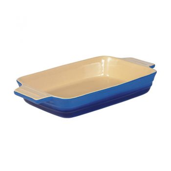 Chasseur La Cuisson Blue Rectangular Baker