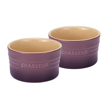 Chasseur La Cuisson Plum 10cm Ramekin Set of 2