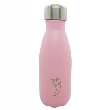Chilly’s Stainless Steel Double Wall Bottle 260ml Pastel Pink
