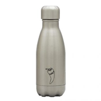 Chilly's Stainless Steel Double Wall Bottle 260ml Silver