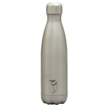 Chilly's Stainless Steel Double Wall Bottle 500ml Silver