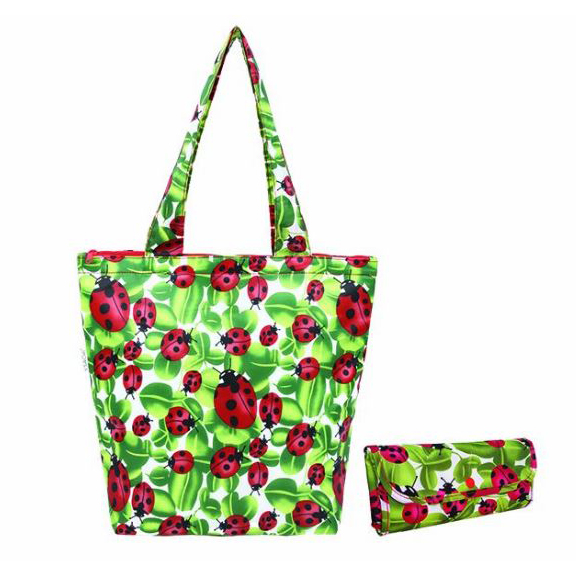 Sachi Insulated Folding Market Tote Lady Bug 22/8834lb