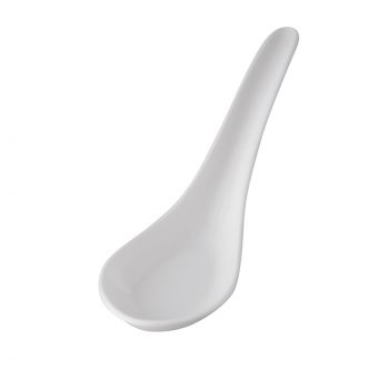 Ryner Melamine Chinese Spoon (3 Colours) - White