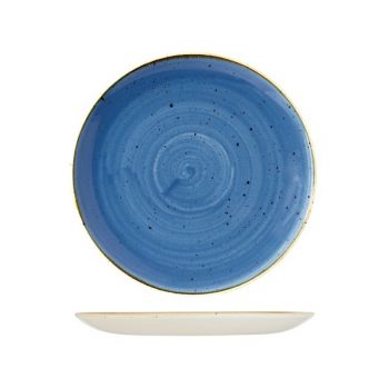 stonecast cornflower blue coupe plate range