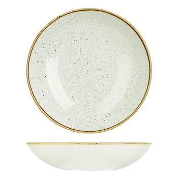 stonecast barley white coupe bowl