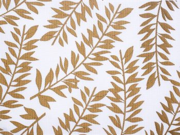 99833 – Gold Leaves Placemat 12 Piece Set 30 x 45cm